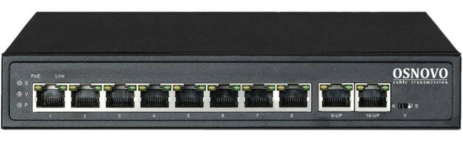 Коммутатор OSNOVO SW-21000/A(120W), неуправляемый