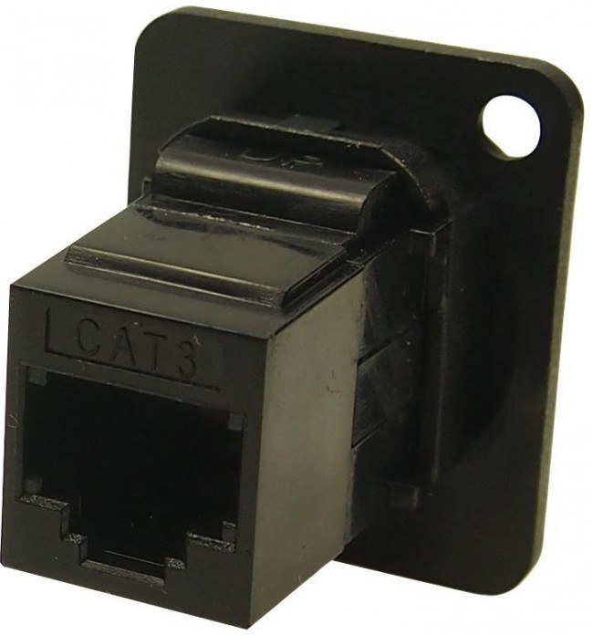CP30223X, Соединитель, FT, Кат: 3, Конф: 6p4c, гнездо RJ11, с обеих сторон CP30223X, Соединитель, FT, Кат: 3, Конф: 6p4c, гнездо RJ11, с обеих сторон
