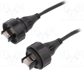 PX0898/5M00, Patch cord; 5м; Buccaneer Ethernet; PIN: 8; полиамид; позолота