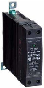 CKRA4830, Solid State Relays - Industrial Mount DIN SSR 530VAC/30A 90-280VAC In,ZC