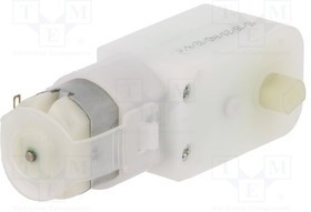 POLOLU-1121, Двигатель: DC, угловой,с пластиковой передачей, 6ВDC, 800мА, 7мм