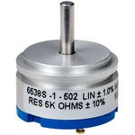 6538S-1-502, 5 кОм, Резистор прецизионный многооборотный
