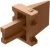 AWP-4PD, Automotive Connectors 4 Position Receptacle Wedgelock, Keyed D