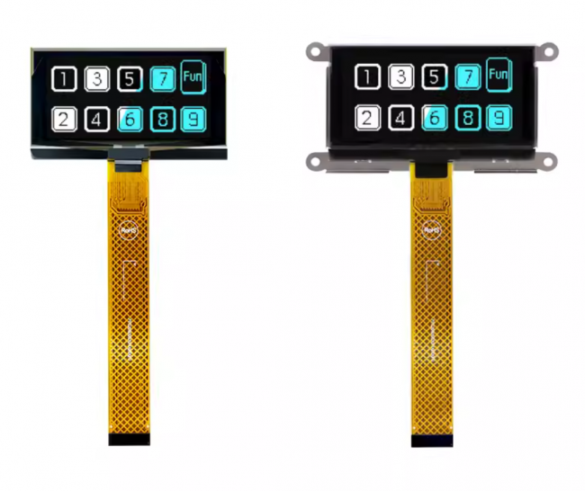 WEF012864QLPP3N00000, OLED дисплей