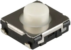 EVQ-Q2203W, Tactile Switches Switch Light Touch 6mm Square SMD