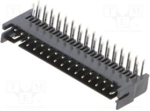 DF11-32DP-2DS-24, Гнездо, провод-плата, "мама", DF11, 2мм, PIN 32, THT, на PCB DF11-32DP-2DS-24, Гнездо, провод-плата, "мама", DF11, 2мм, PIN 32, THT, на PCB