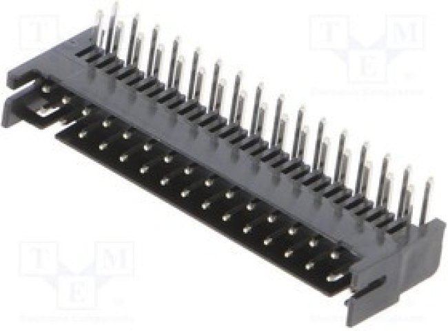 DF11-32DP-2DS-24, Гнездо, провод-плата, "мама", DF11, 2мм, PIN 32, THT, на PCB DF11-32DP-2DS-24, Гнездо, провод-плата, "мама", DF11, 2мм, PIN 32, THT, на PCB