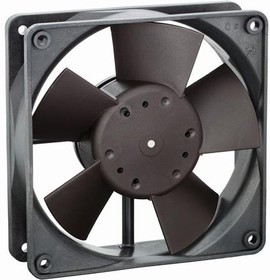 4314L, DC Fans DC Tubeaxial Fan, 119x119x32mm, 24VDC, 55.9CFM, 1.2W, 30dBA, 1550RPM, Ball