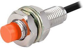 PR08-2DP2 Индуктивный трёхпроводный датчик в стандартном корпусе 30мм с индикатором и кабелем 2м, M8x1, PNP НC, зона срабатывания 2мм