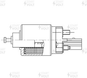 VSR 2620, Реле втягивающее Chery Tiggo 3 17- 1.6i StartVolt
