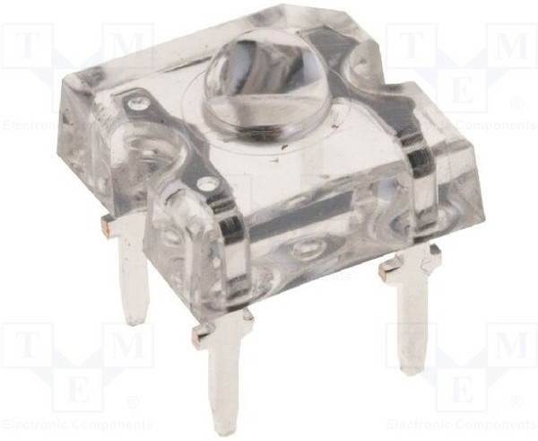 OSHR7161D, LED Super Flux; 7.62x7.62mm; red; 1120?2500mcd; 60°; Front: convex OSHR7161D, LED Super Flux; 7.62x7.62mm; red; 1120?2500mcd; 60°; Front: convex