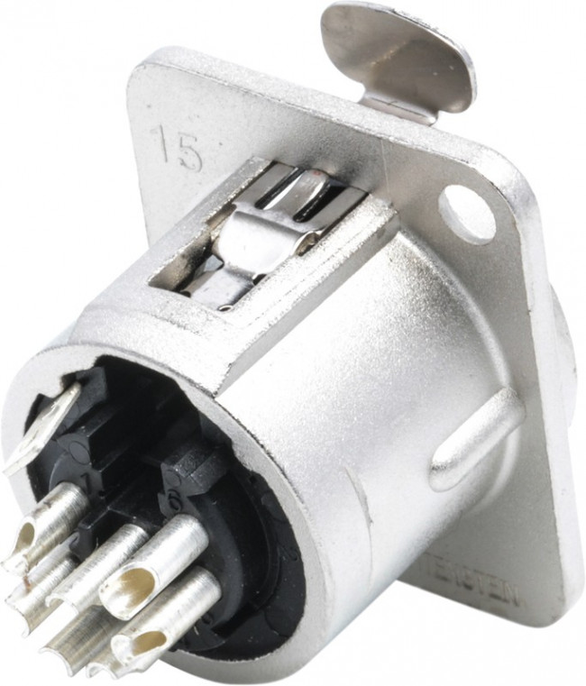 NC7FD-L-1, XLR Connectors 7P XLR FEMALE