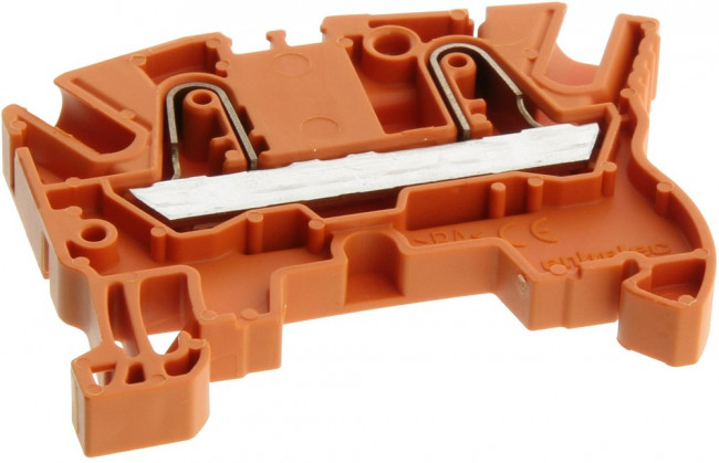 1SNK706030R0000, TERMINAL BLOCK, DINRAIL, 2POS, 10AWG
