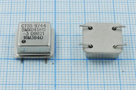 Кварцевый генератор 16.384МГц 5В,HCMOS/TTL в корпусе HALF=DIL8-SMD, гк 16384 \\HALF-SMD-85\T/CM\ 5В\