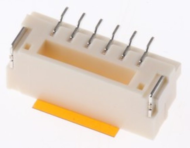 BM06B-GHS-TBT(LF)(SN), 1x6P GH 1 Tin 1.25mm 6 25~+85 1A Phosphor bronze Brick nogging SMD,P=1.25mm Wire To Board / Wire To Wire Connector R BM06B-GHS-TBT(LF)(SN), 1x6P GH 1 Tin 1.25mm 6 25~+85 1A Phosphor bronze Brick nogging SMD,P=1.25mm Wire To Board / Wire To Wire Connector R