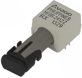 HFBR-2412Z, Fiber Optic Transmitters, Receivers, Transceivers Low Cost 5MBd ST FO Rx-Pb Free
