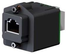 EN-50HG-S, Modular Connectors / Ethernet Connectors 1 Gb/s Network Isolator, RJ45 standard, straight, build-in version EN-50HG-S, Modular Connectors / Ethernet Connectors 1 Gb/s Network Isolator, RJ45 standard, straight, build-in version