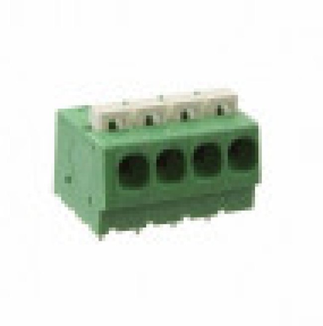 1986775-4, Fixed Terminal Blocks SCREWLESS, SW,4P, 5.08 PCB, Low Amp
