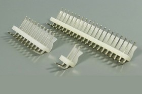 Разъем питания PWL вилка, контакты 1x19, шаг P3.96, монтаж на плату, угловой, PWL-19R