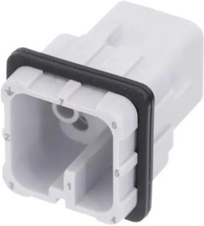 1425005, Heavy Duty Power Connectors HC-D07-I-CT-M-42V- METAL