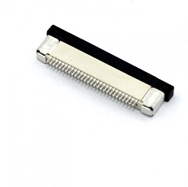 Разъем FPC Half Coverage Top Contact 0.5K-BS-28PWB 28 pin высота 2мм шаг 0,5мм