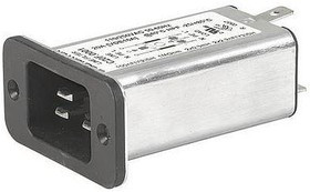 3-124-273, AC Power Entry Modules C20F PEM WITH FILTER 20A