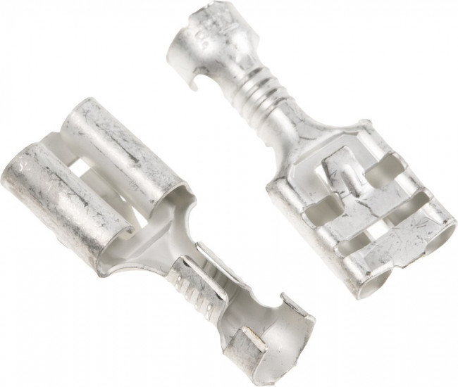 6-160449-5, Quick Disconnect Terminal 13-17AWG Brass RCP 19.7mm Tin Loose