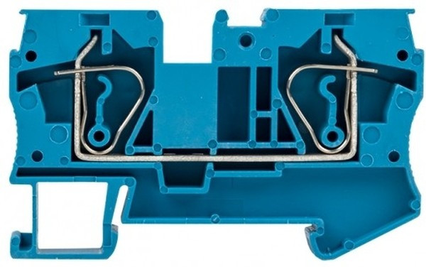 Колодка клеммная пружинная JXB-ST-2.5 31А синяя EKF PROxima