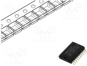 74HCT540D,653, IC: digital; buffer,inverting,line driver; Ch: 8; SMD; SO20; HCT