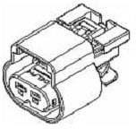 15326677, Automotive Connectors 2P FEM BLK CONN ASSY GT 280 SEREIS 25AMP
