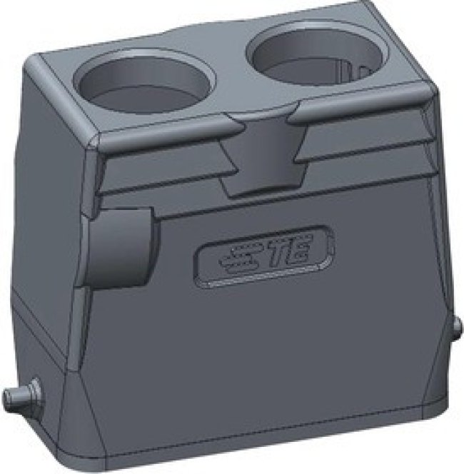 T1329100220-000, HEAVY DUTY CONN, 1 LEVER, SIZE H10A