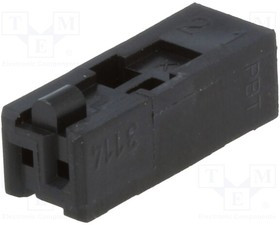 3114-02, Провод-плата, вилка, "мама", Minimodul, 2,5мм, PIN: 2, на провод