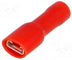 BM00192, Наконечник: плоский, 4,8мм, 0,8мм, "мама", 0,25-1,5мм2, обжим