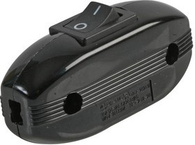 MCR13-914, Клавишный переключатель, Вкл.-Выкл., SPST, Без Подсветки, Монтаж на Кабель, R13