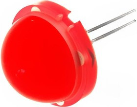 DLC2/6ID, LED; 20mm; red; 4?13mcd; 120°; Front: convex; No.of term: 2