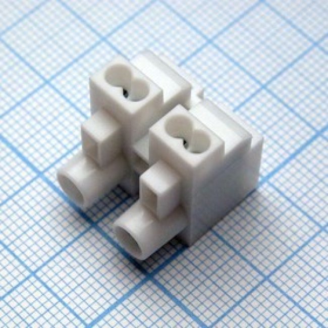 DG252-10.0-02P-19-00A(H), (шаг=10 мм), Электромонтажный клеммник на 2 контакта.