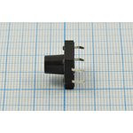 Тактовая кнопка, 12x12x10, алгоритм работы NO, контакты 4PF, TS-2201