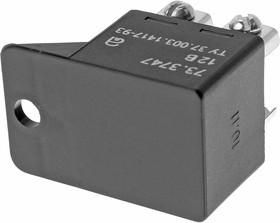 73.3747, Реле электромагнитное 12V 4-х контактное 25/50А (винт.зажимы) АВАР