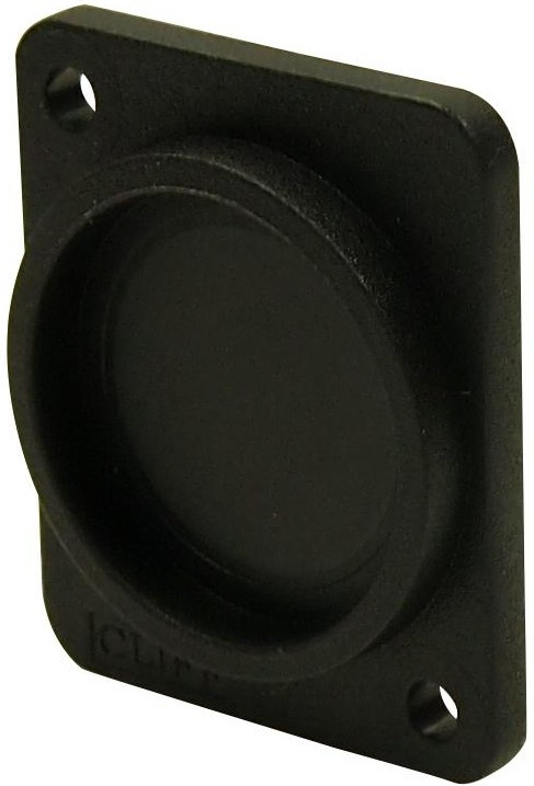 CP30300X, Заглушка, отверстие под винт с плоской головкой, черный, D: 3мм