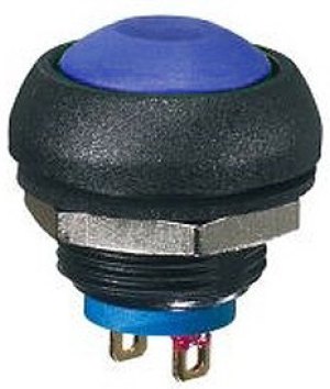 IBR3SADB00, Miniature Push Button Switch, Momentary, Panel Mount, 13.6mm Cutout, SPST, 32/48V dc, IP54 IBR3SADB00, Miniature Push Button Switch, Momentary, Panel Mount, 13.6mm Cutout, SPST, 32/48V dc, IP54
