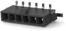 2-1445087-6, Pin &amp; Socket Connectors MICRO MNL HDR ASSY S/ROW AU LF