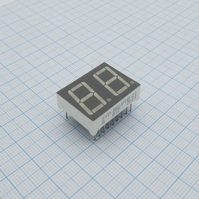 FYD-5621FUB-21, 14.2mm OA Синий 80-120mcd