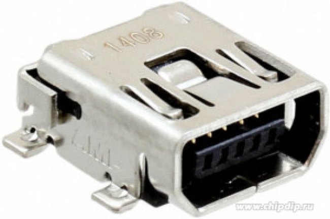 1734328-1, USB Connectors M-USB 1X1 ABREC R/A SMT 1734328-1, USB Connectors M-USB 1X1 ABREC R/A SMT