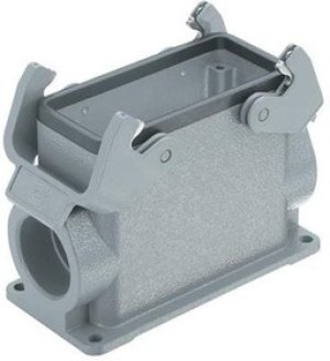 19300160272, Heavy Duty Power Connectors SURFACE MOUNTING HSG HAN 16B 2 SIDE ENTRY