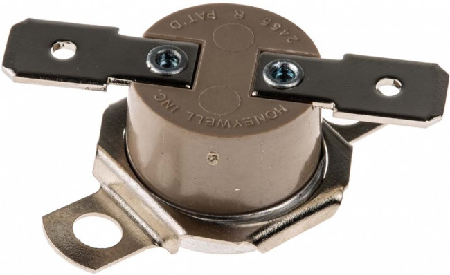 2455RP 9100-440 L125C, Bi-Metallic Thermostat, Opens at +125°C, Closes at +110°C, +186°C Max, NC, Automatic Reset