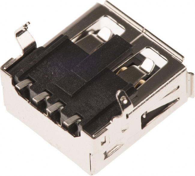 62900416021, USB Connectors WR-COM Type A SMT 4Pin Horztl Female