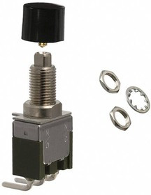 MB2011SS1W30-CA, Pushbutton Switches ON(ON).335 BUSHING RIGHT ANGLE PC 6A