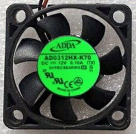 Вентилятор ADDA AD0312HX-K70 12v 0.08a 2pin 30x6