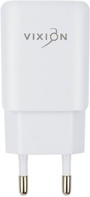 Блок питания (сетевой адаптер) VIXION L2c 2xUSB, 1.2A с кабелем Type-C 1м (белый)