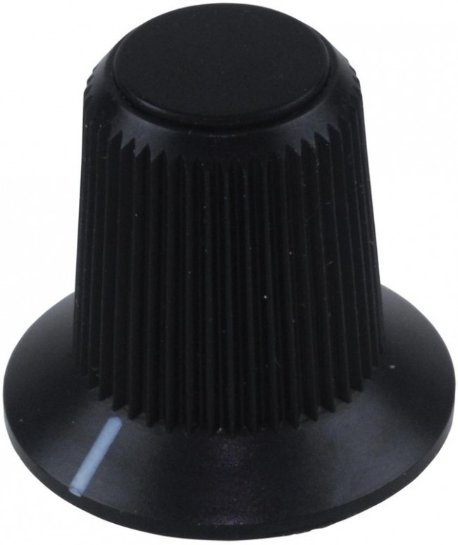 AT4103A, Knobs &amp; Dials SMALL KNOB BLK TIP MR SERIES
